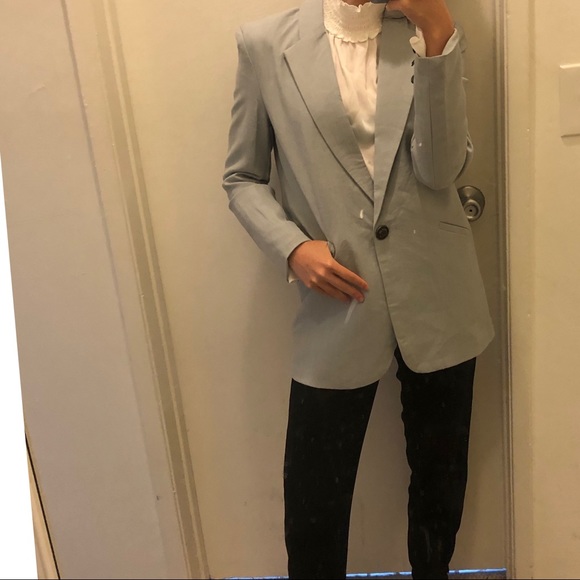 NWT suye bluish grey blazer - Picture 2 of 8